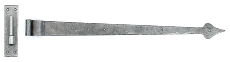 From The Anvil - Pewter 35" Hook & Band Hinge - Cranked (pair) | Sku. 33741 | Trade Door Handles.