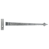 From The Anvil - Pewter 35" Hook & Band Hinge - Cranked (pair) | Sku. 33741 | Trade Door Handles.