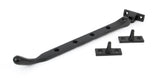 From The Anvil - Black 10" Cast Peardrop Stay | Sku. 33744 | Trade Door Handles.