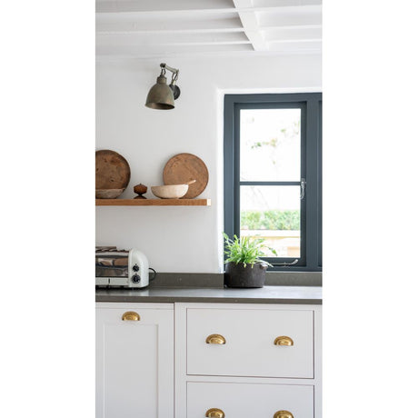 From The Anvil - Antique Pewter 8" Peardrop Stay | Sku. 33746 | Trade Door Handles.