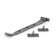 From The Anvil - Antique Pewter 8" Peardrop Stay | Sku. 33746 | Trade Door Handles.