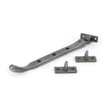 From The Anvil - Antique Pewter 8" Peardrop Stay | Sku. 33746 | Trade Door Handles.