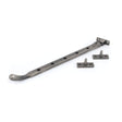 From The Anvil - Antique Pewter 12" Peardrop Stay | Sku. 33748 | Trade Door Handles.