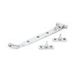 From The Anvil - Polished Chrome 8" Peardrop Stay | Sku. 33752 | Trade Door Handles.