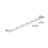 From The Anvil - Polished Chrome 12" Peardrop Stay | Sku. 33754 | Trade Door Handles.