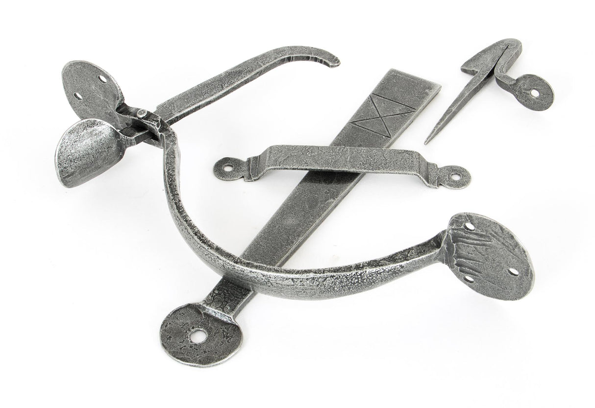 From The Anvil - Pewter Heavy Bean Thumblatch | Sku. 33763 | Trade Door Handles.