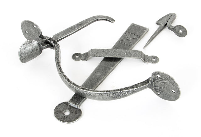 From The Anvil - Pewter Heavy Bean Thumblatch | Sku. 33763 | Trade Door Handles.