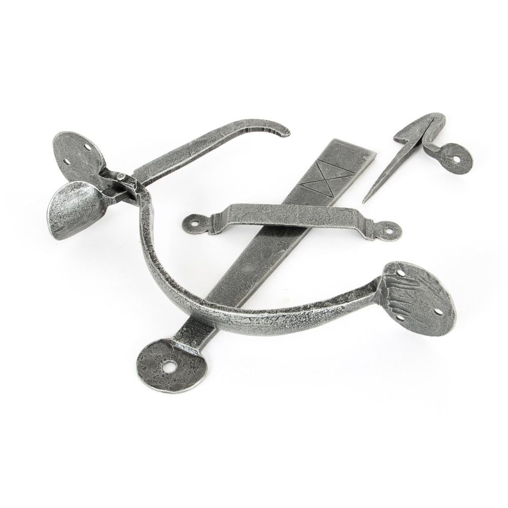 From The Anvil - Pewter Heavy Bean Thumblatch | Sku. 33763 | Trade Door Handles.