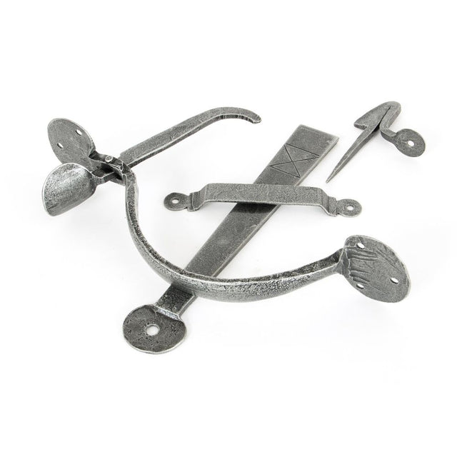 From The Anvil - Pewter Heavy Bean Thumblatch | Sku. 33763 | Trade Door Handles.