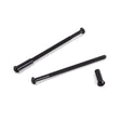 From The Anvil - Black 5mm Male & Female Screws (2) | Sku. 33768 | Trade Door Handles.