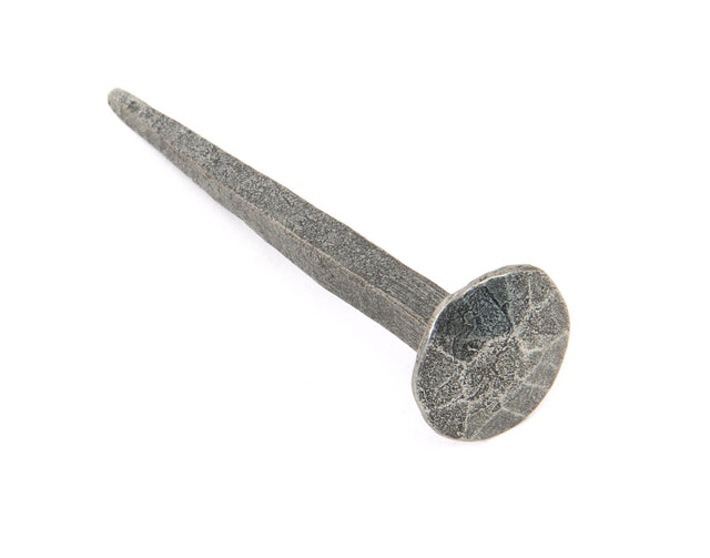 From The Anvil - Pewter 3" Handmade Nail | Sku. 33776 | Trade Door Handles.
