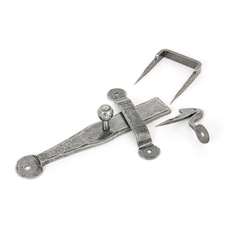 From The Anvil - Pewter Latch Set | Sku. 33779 | Trade Door Handles.