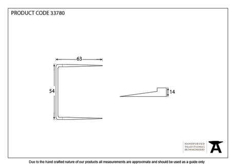 From The Anvil - Pewter Staple Pin | Sku. 33780 | Trade Door Handles.