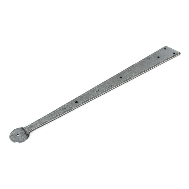 From The Anvil - Pewter 18" Penny End Hinge Front (pair) | Sku. 33786 | Trade Door Handles.