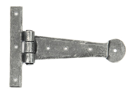 From The Anvil - Pewter 6" Penny End T Hinge (pair) | Sku. 33788 | Trade Door Handles.