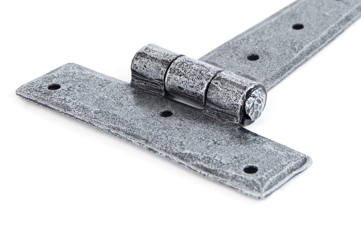 From The Anvil - Pewter 9" Penny End T Hinge (pair) | Sku. 33789 | Trade Door Handles.