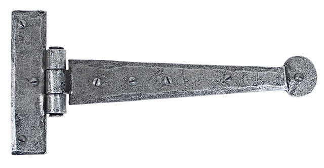 From The Anvil - Pewter 9" Penny End T Hinge (pair) | Sku. 33789 | Trade Door Handles.