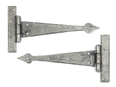 From The Anvil - Pewter 9" Arrow Head T Hinge (pair) | Sku. 33790 | Trade Door Handles.
