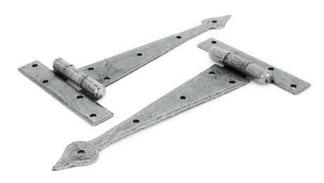 From The Anvil - Pewter 9" Arrow Head T Hinge (pair) | Sku. 33790 | Trade Door Handles.