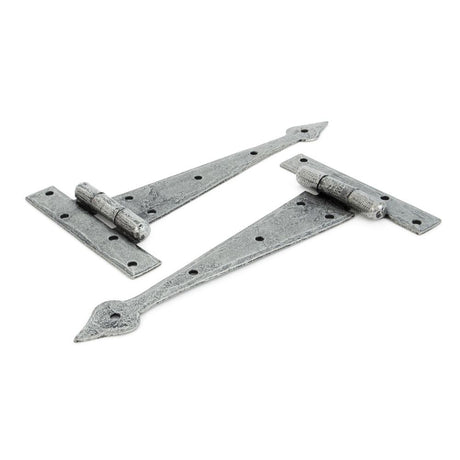 From The Anvil - Pewter 9" Arrow Head T Hinge (pair) | Sku. 33790 | Trade Door Handles.