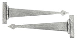 From The Anvil - Pewter 15" Arrow Head T Hinge (pair) | Sku. 33791 | Trade Door Handles.