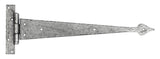 From The Anvil - Pewter 15" Arrow Head T Hinge (pair) | Sku. 33791 | Trade Door Handles.