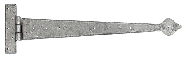 From The Anvil - Pewter 22" Arrow Head T Hinge (pair) | Sku. 33792 | Trade Door Handles.