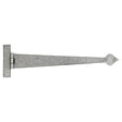 From The Anvil - Pewter 22" Arrow Head T Hinge (pair) | Sku. 33792 | Trade Door Handles.