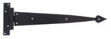 From The Anvil - Black 15" Arrow Head T Hinge (pair) | Sku. 33807 | Trade Door Handles.