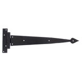 From The Anvil - Black 15" Arrow Head T Hinge (pair) | Sku. 33807 | Trade Door Handles.