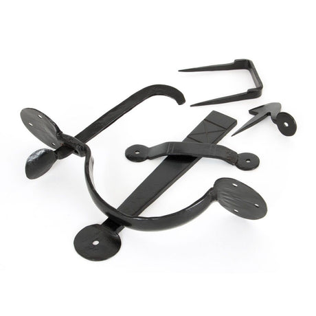 From The Anvil - Black Medium Bean Thumblatch - XL | Sku. 33815 | Trade Door Handles.