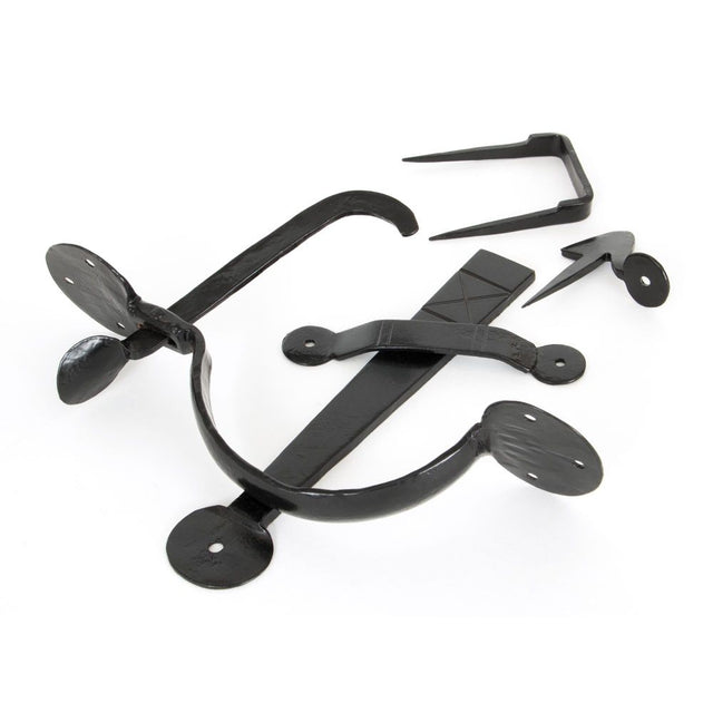 From The Anvil - Black Medium Bean Thumblatch - XL | Sku. 33815 | Trade Door Handles.