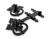 From The Anvil - Black Shakespeare Latch Set | Sku. 33819 | Trade Door Handles.