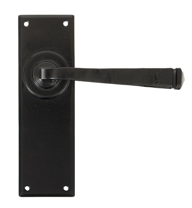 From The Anvil - Black Avon Lever Latch Set | Sku. 33823 | Trade Door Handles.