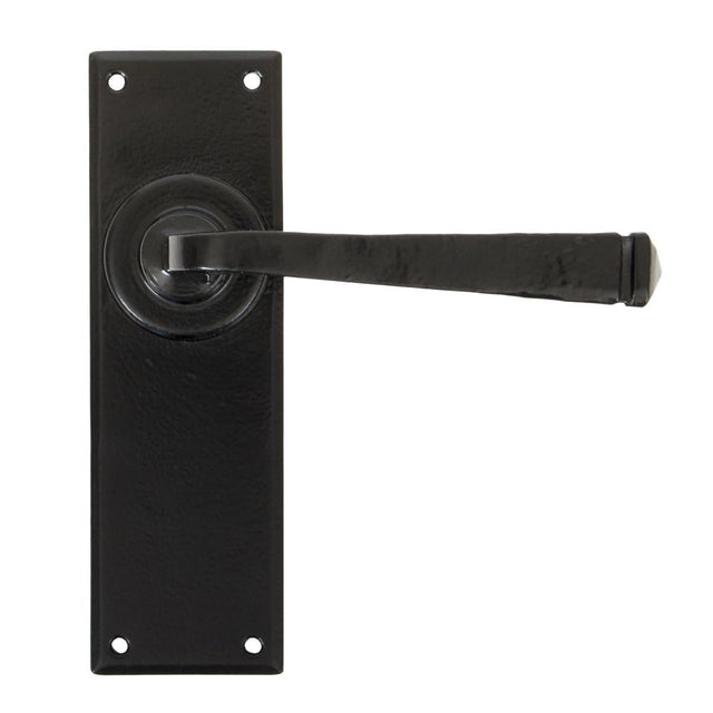 From The Anvil - Black Avon Lever Latch Set | Sku. 33823 | Trade Door Handles.