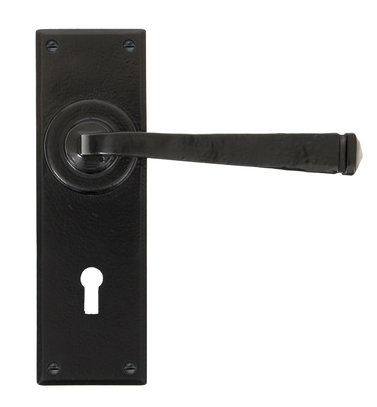 From The Anvil - Black Avon Lever Lock Set | Sku. 33824 | Trade Door Handles.