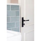 From The Anvil - Black Avon Lever Bathroom Set | Sku. 33825 | Trade Door Handles.