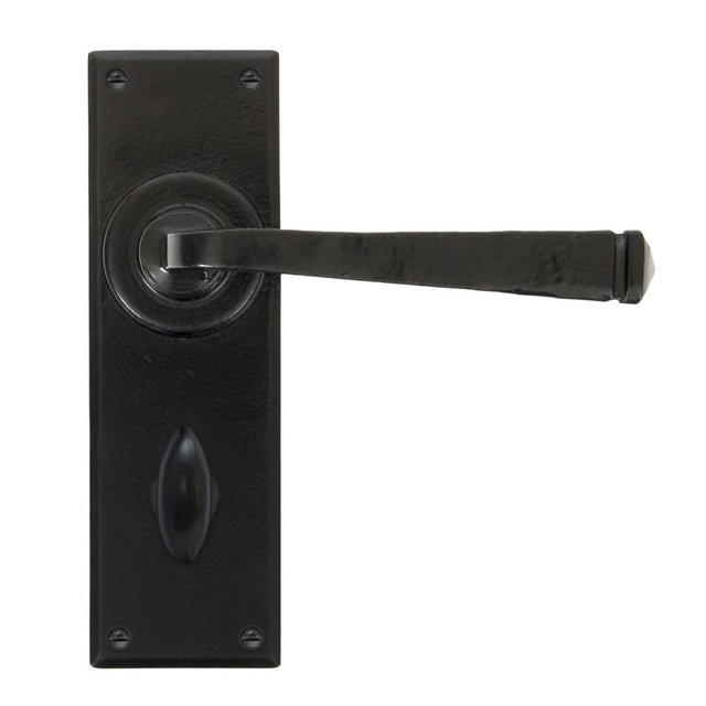 From The Anvil - Black Avon Lever Bathroom Set | Sku. 33825 | Trade Door Handles.