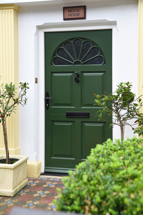 From The Anvil - Black Tudor Lever Euro Lock Set | Sku. 33827 | Trade Door Handles.