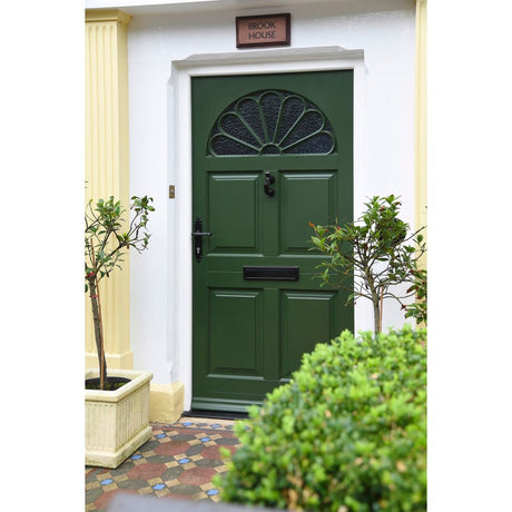 From The Anvil - Black Tudor Lever Euro Lock Set | Sku. 33827 | Trade Door Handles.