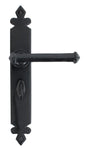 From The Anvil - Black Tudor Lever Bathroom Set | Sku. 33828 | Trade Door Handles.
