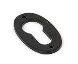 From The Anvil - Black Oval Euro Escutcheon | Sku. 33830 | Trade Door Handles.