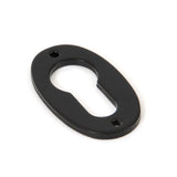 From The Anvil - Black Oval Euro Escutcheon | Sku. 33830 | Trade Door Handles.