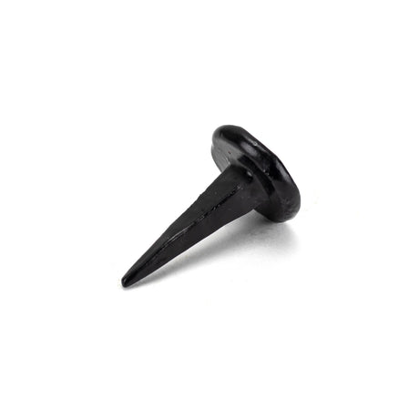 From The Anvil - Black 1" Handmade Nail (20mm HD DIA) | Sku. 33831 | Trade Door Handles.