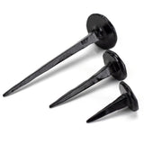 From The Anvil - Black 1" Handmade Nail (20mm HD DIA) | Sku. 33831 | Trade Door Handles.