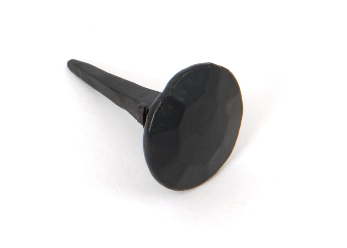 From The Anvil - Black 1" Handmade Nail (20mm HD DIA) | Sku. 33831 | Trade Door Handles.