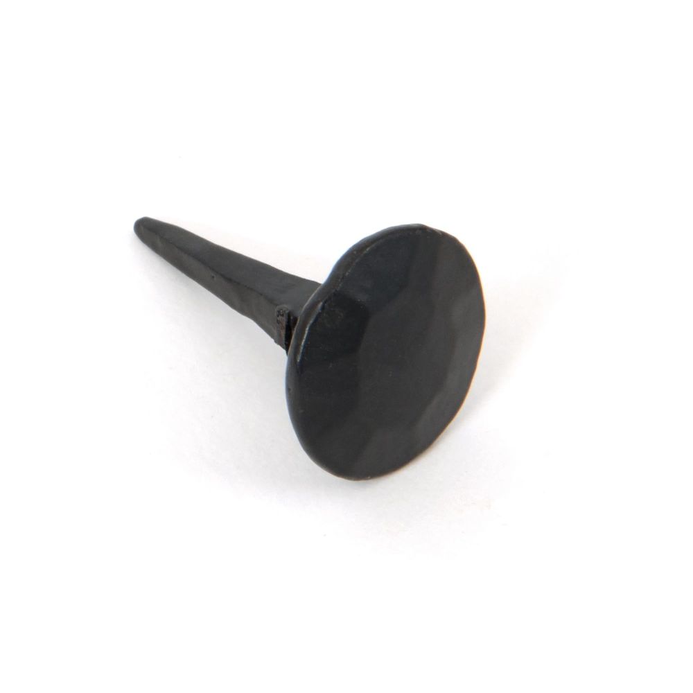 From The Anvil - Black 1" Handmade Nail (20mm HD DIA) | Sku. 33831 | Trade Door Handles.