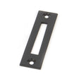 From The Anvil - Black Mortice Plate | Sku. 33838 | Trade Door Handles.