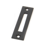 From The Anvil - Black Mortice Plate | Sku. 33838 | Trade Door Handles.