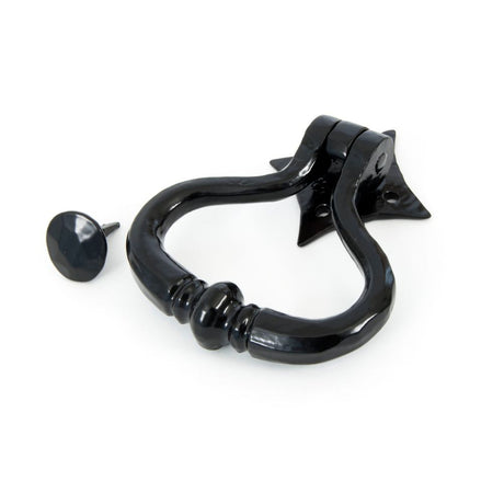 From The Anvil - Black Shakespeare Door Knocker | Sku. 33839 | Trade Door Handles.